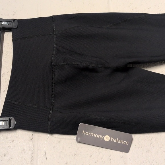 Harmony & Balance Black High-Waisted Yoga Leggings Size Small NWT, Pilates, Yoga - Picture 5 of 5